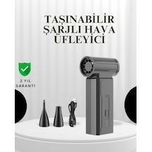 Taşınabilir Şarjlı Güçlü Hava Üfleme Aleti Çok Yönlü Kullanım