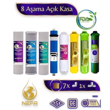 Tüm Açık Kasalar İçin Uyumlu 8 Aşamalı Filtre Seti 80gbd Membran
