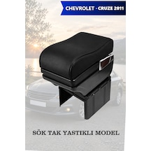 Chevrolet Cruze 2011 Uyumlu Kol Dayama Siyah Renk Bardaklıklı Küllüklü Lüks Tip