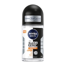 Nıvea Men Erkek Roll-on Deodorant Black&white Invisible Güçlü Etki 50 Ml - 3 Adet Tarı