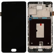 Oneplus 3t Uyumlu Çıtalı Lcd Ekran Dokunmatik