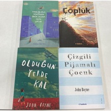 Tudem Set Çizgili Pijamalı Çocuk Olduğun Yerde Kal Çöplük Yanlışlıkla Dünyanın Öbür Ucuna Uçan Çocuk