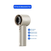 Handheld Fan Pro1 S Güçlü El Fanı 5000mah