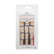 Pazarız Nail Takma Tırnak 12'li - French Nude