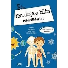 Fen Doğa ve Bilim Etkinlikleri 5 Yaş - Minik Ada Yayınları