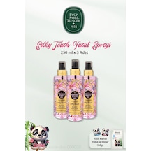 3 Adet Pj Body Splash Silky 250 Ml Ve Rosıe Doğal Pamuk