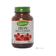 Voonka Iron Bisglycinate 92 Kapsül