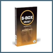 Bezos S-box Ekstra Ince Prezervatif 12li Agc