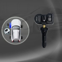 Xtool Ts100r Çift Frekanslı Metal Versiyon Programlanabilir Lastik Basıncı İzleme Sistemi Sensörü