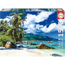Educa 1500 Parça Seyşeller Deniz Vce Doğa Manzarası Puzzle - 19564 - Seychelles