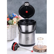 Cooker Pompalı Çelik Termos 2.5 Lt Tekli Ckr2007 Diğer