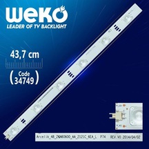 Arcelik 48 Zkn60600 Aa 2121c 6ea L P74 Rev.v0 - 43.7 Cm 6 Ledli - Wk-050 Led Tv Bar