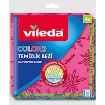 Vileda 4'lü Colors Renkli Mutfak Bezi