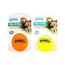 Pawise - 743 - Vinyl Toy-luminous Ball M - Ece-umay - Köpek Oyuncağı