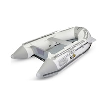 Fishika 240cm Beyaz Ahşap Taban Omurgalı Şişme Bot