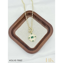 Kolye Metal 50cm Şık Hediye Model 84536f Çok Renkli