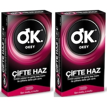 Okey Çifte Haz Prezervatif 10'lu x 2