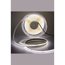12v Cob Şerit Led 8mm 320 Ledli Esnek Beyaz Cob Led Ip20 5 Metre