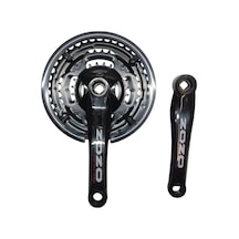 Zozo Bisiklet Aynakol Sağ Sol Takım 3 Lü Dişli- 24/34/42tx170mm Xc100- Sp16-ts540p Siyah Renk