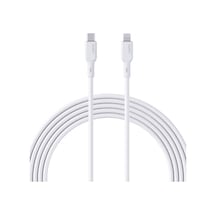 Aukey Cb-ncl1-wh Naylon Örgülü 3a 480 Mbps Type-c To Lightning Şarj Kablosu 1.8 M - Beyaz