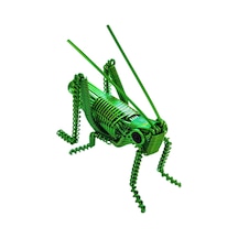 Homyl Çekirge Heykelcik Keçiboynuzu Yapıt Alüminyum