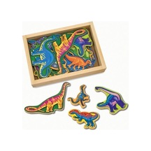 Melissa&Doug Ahşap Mıknatıslı Dinozorlar