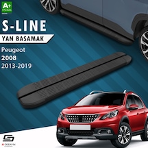 S-Dizayn Peugeot 2008 S-Line Siyah Yan Basamak 173 Cm 2013-2019