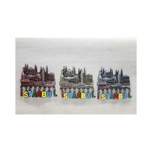 1 Adet Sarkaçlı İstanbul Temalı Magnet Dekoratif Magnet, Buzdolabı Mıknatısı, Turistik Hatıra Souvenir Collectible