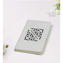 Kişiye Özel İsimli 9x14cm Beyaz Defter - Model 10