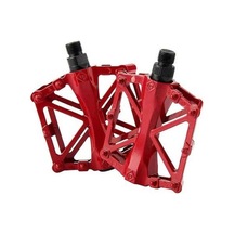 Ganzhoushop Yurt Yol Store Platform Pedalları Pedalı Mtb Metal Kırmızı Düz Dışından Dağ Bisikleti Bisiklet Alaşım A Hv A