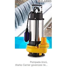 Alarko 2 Hp 220v Parçalayıcılı Pis Atık Su Drenaj Dalgıç Pompa