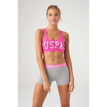 U.S. Polo Assn. Kadın Fuşya Büstiyer Şort Takım 66264 U.S. Polo Assn. Kadın Fuşya Büstiyer Şort Takım 66264