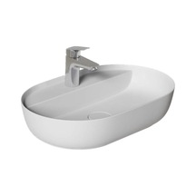 Dura Dream Lavabo Set Tezgah Üstü Delikli 40 x 60 CM Ince Yanak