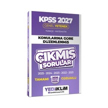 2027 Kpss Genel Yetenek Konularına Göre Düzenlenmiş Tamamı Çöz...