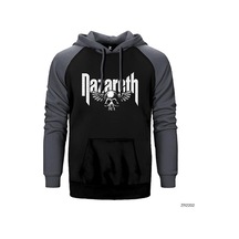 Nazareth Gri Renk Reglan Kol Sweatshirt / Hoodie