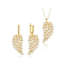 Stillove Gümüş Gold Melek Kanadı Kadın Set