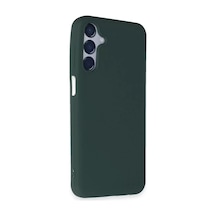 Newface Samsung Galaxy M15 Kılıf First Silikon - Koyu Yeşil