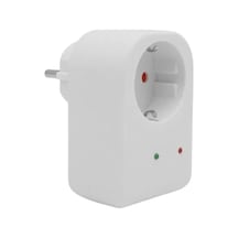 Powermaster Pm-18521 Durum Ledli Akım Korumalı Tekli Priz 16 Amper - 3500 Watt Tekli Beyaz