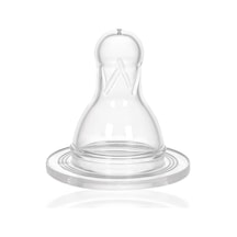Wee Baby Yuvarlak Uçlu Silikon Biberon Emziği Normal Akış No:2 6-18 Ay