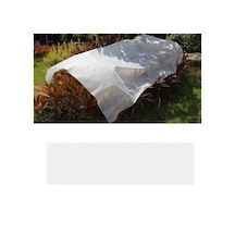 Sones Dokumasız Bitki Örtüsü Kış Yalıtımı Nemlendirici Soğuk Koruması Bitki Örtüsü Bezi, Boyut: 3x15m Beyaz