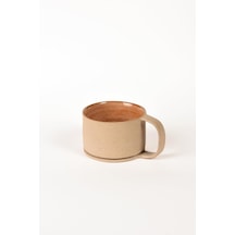 Toffee Kahve Fincanı 180 Ml Stoneware 1 Adet Beyaz - Çok Renkli