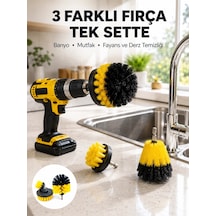Mey Najmaddin Banyo, Mutfak, Jant Ve Fayans Temizliği İçin Uygun Matkap Başlığı Najmaddin