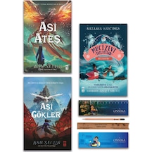 Genç Timaş Asi Ateş - Asi Gökler - Mucizevi Tatlıcılar Set 3 Kitap