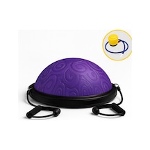 Evapera Yeni Nesil Modern Uluslararası Standartlarda Denge Mobilite Pilates Bosu Ball Aleti Topu 58cm Mor