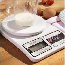 Elektronik Dijital Mutfak Tartısı 10 Kg Kapasite, 1 Gr Hassasiyet, Dara Fonksiyonu, Lcd Ekran, A++ Enerji Sınıfı, Kompakt Plastik Tasarım Açık Bej