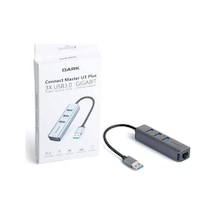 Dark Dk-ac-usb332gl Usb3.0 To 3xusb3.0+rj45 Çevrci Tedzin