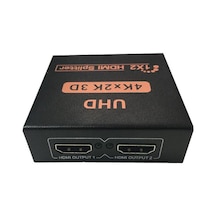 Hdmı Splitter 1 Giriş 2 Çıkış 2K 4K Uhd 3D Hdmı Splitter