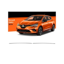 Renault Clio 5 Krom Ön Panjur Üstü 2 Parça 2019 ve Üzeri