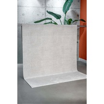 Salon Oturma Odası Halısı Yumuşak Dokulu Sık Dokuma Modern Makine Halısı Truva 6641 Tr Krem