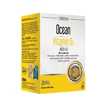 Ocean Vitamin D3 Sprey 400 Iu 20 Ml